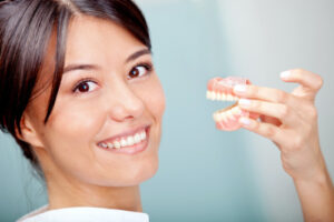 fixed dentures (hybrid)